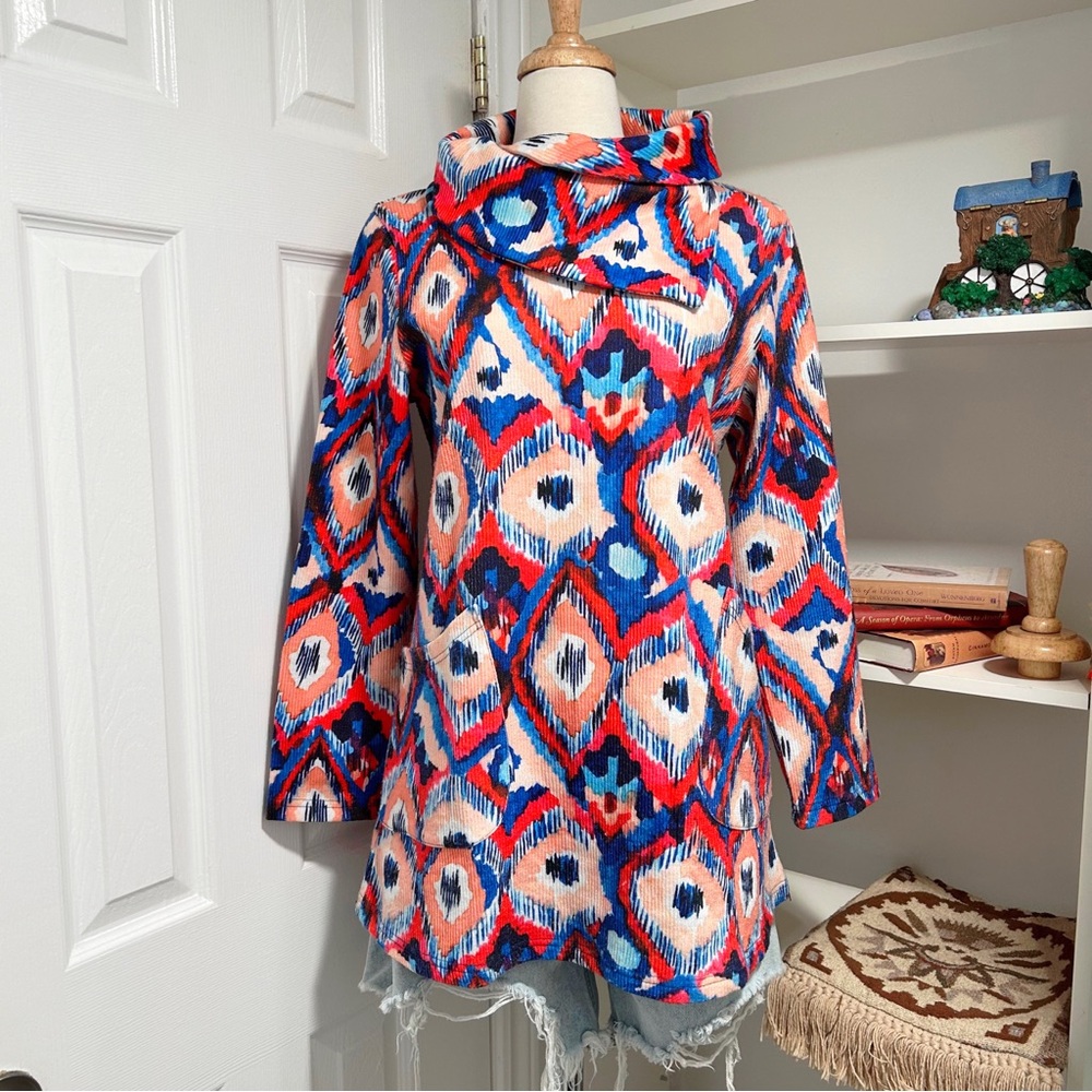 Periwinkle Pull Over/Dress Medium